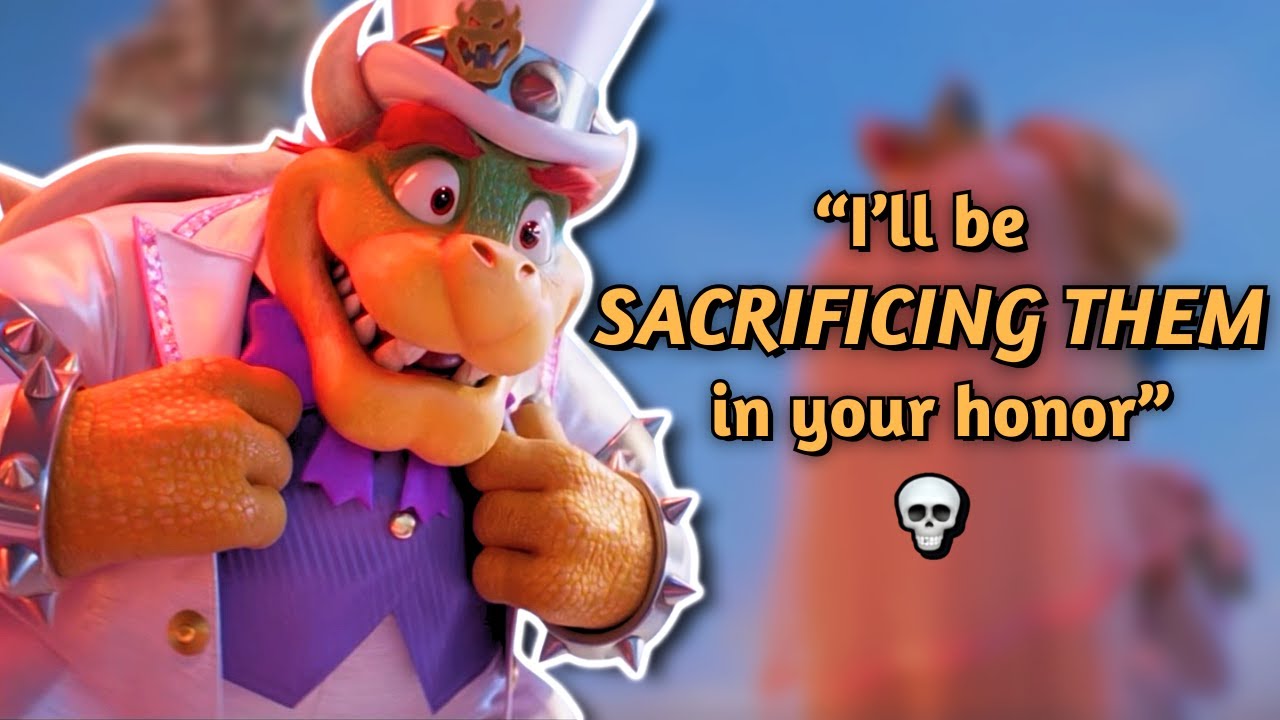 Bowser being STUPIDLY FUNNY for 4 minutes straight