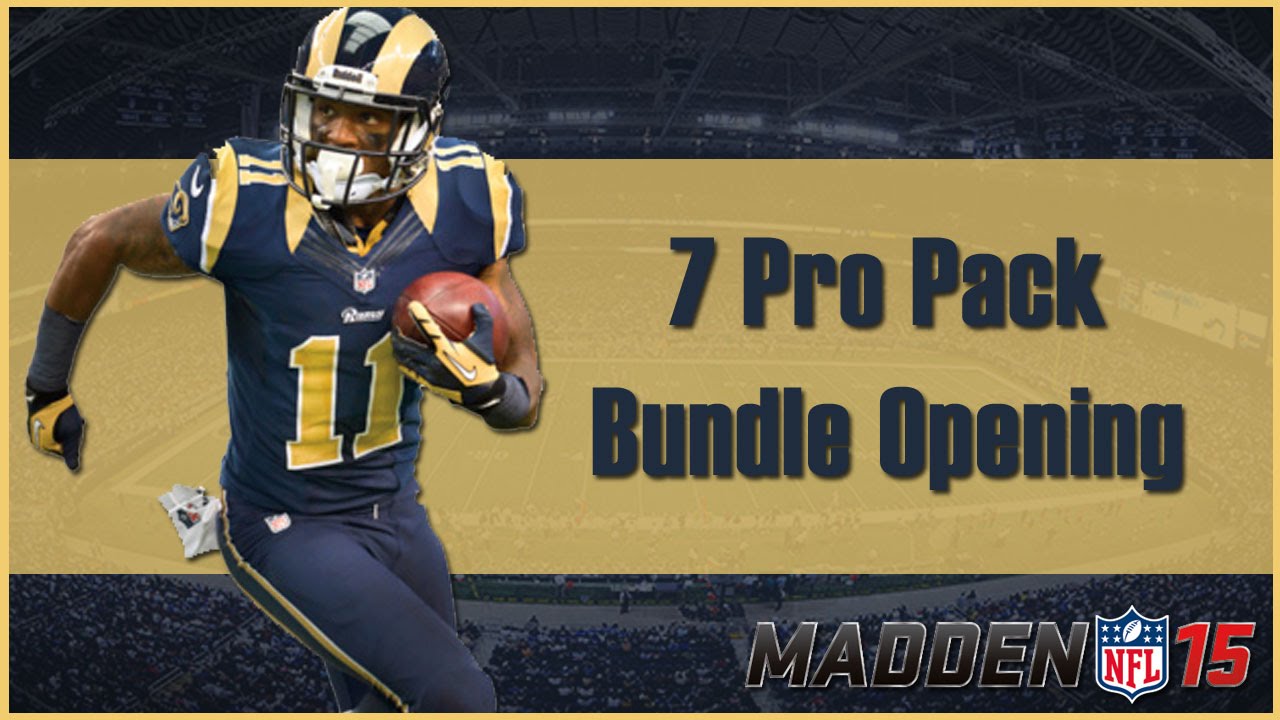 Madden 15 Ultimate Team | 7 Pro Pack Bundle Opening [8.27]