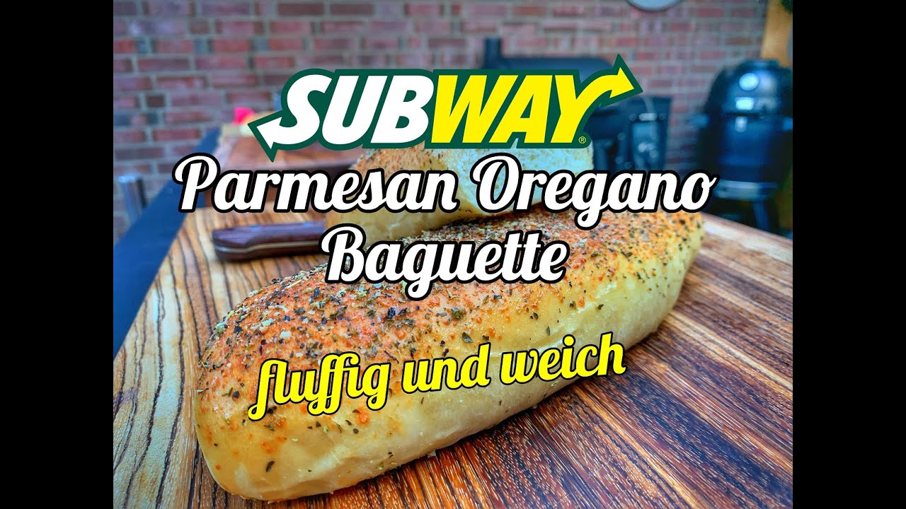 Subway Parmesan Oregano Baguette selber machen - Westmünsterland BBQ