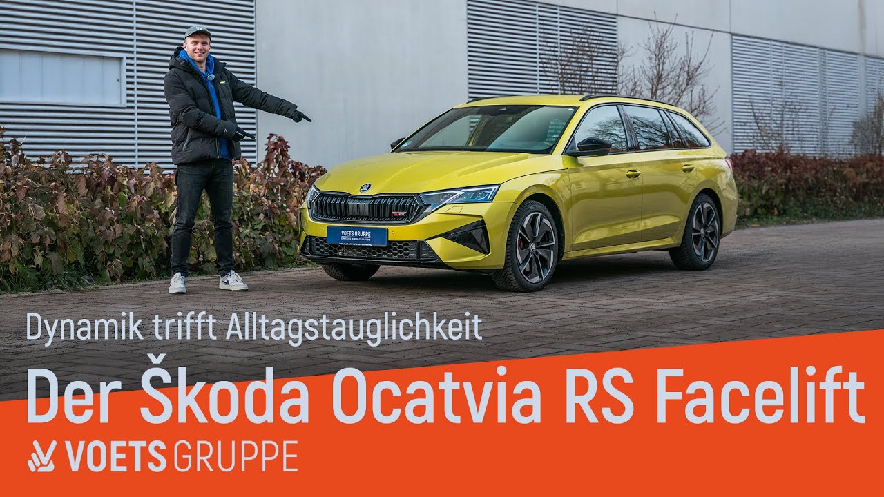 WIRKLICH besser als der VORGÄNGER? | 2025 Škoda Octavia RS | VOETS GRUPPE