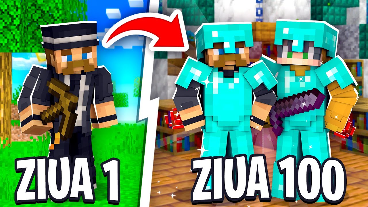100 de Zile pe Minecraft Multiplayer - Filmul