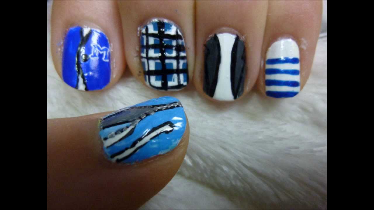 One Direction Inspired Nail Art