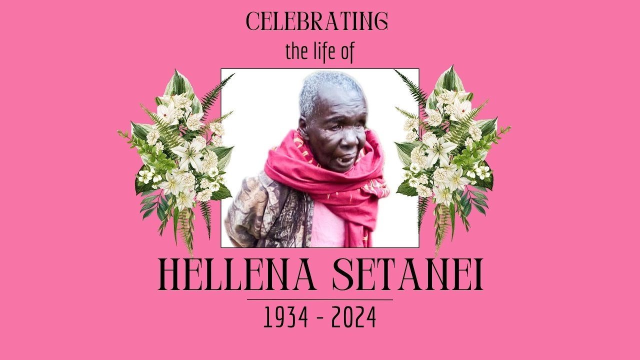 The Funeral Service Of Mama Hellena Jepkemei Setanei