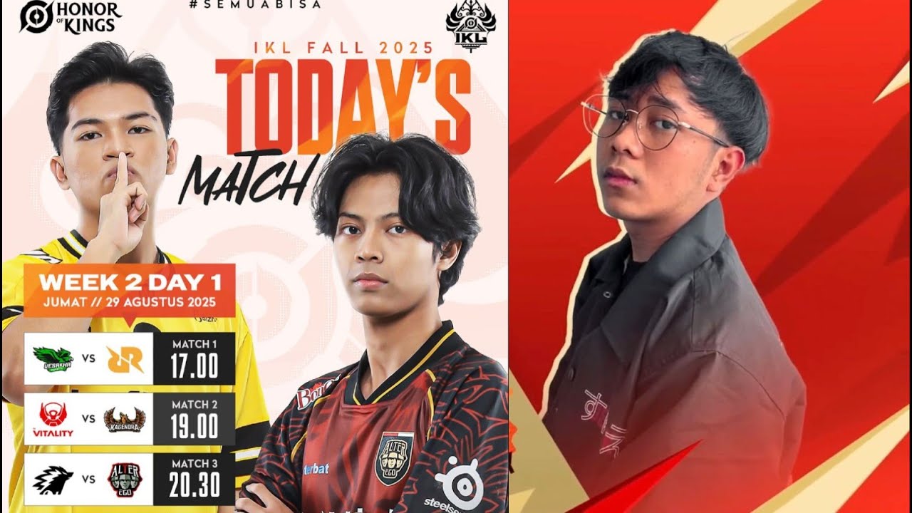 NOBAR LIVE | IKL Fall 2025 | Regular Season Minggu 2 Hari 1