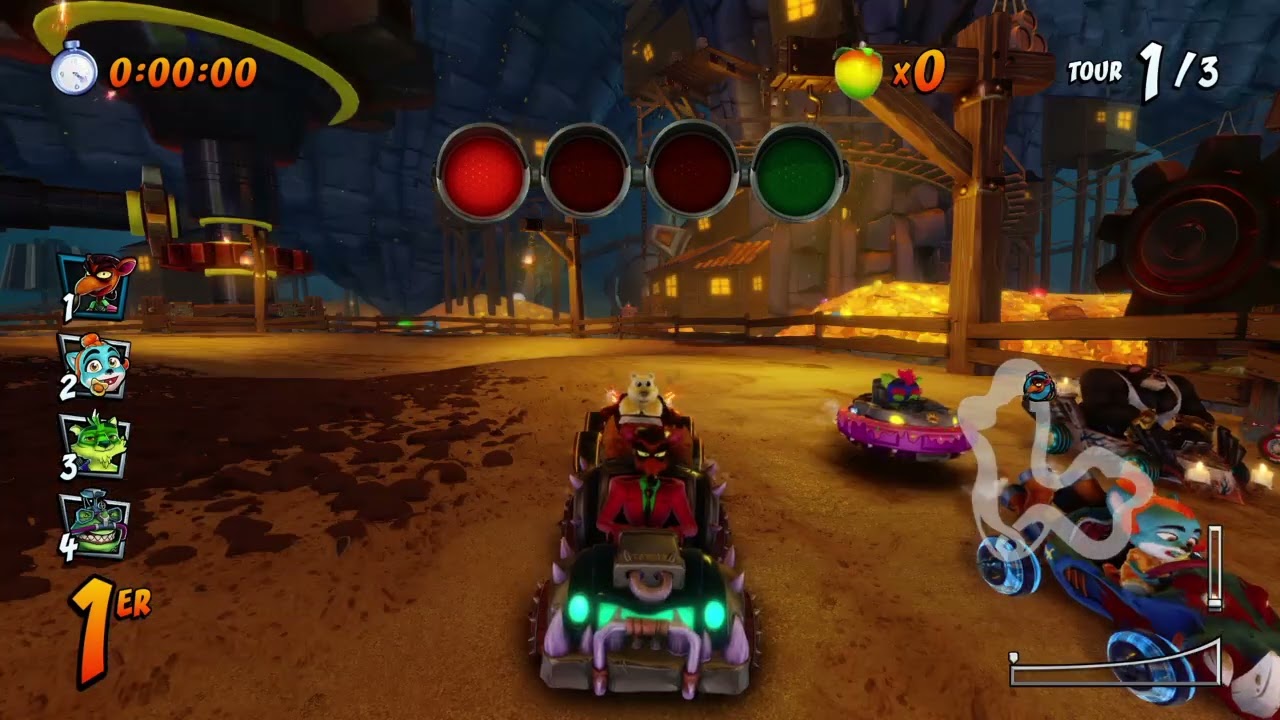 CTR : Nitro Fueled : Mines Dragon (Pinstripe)