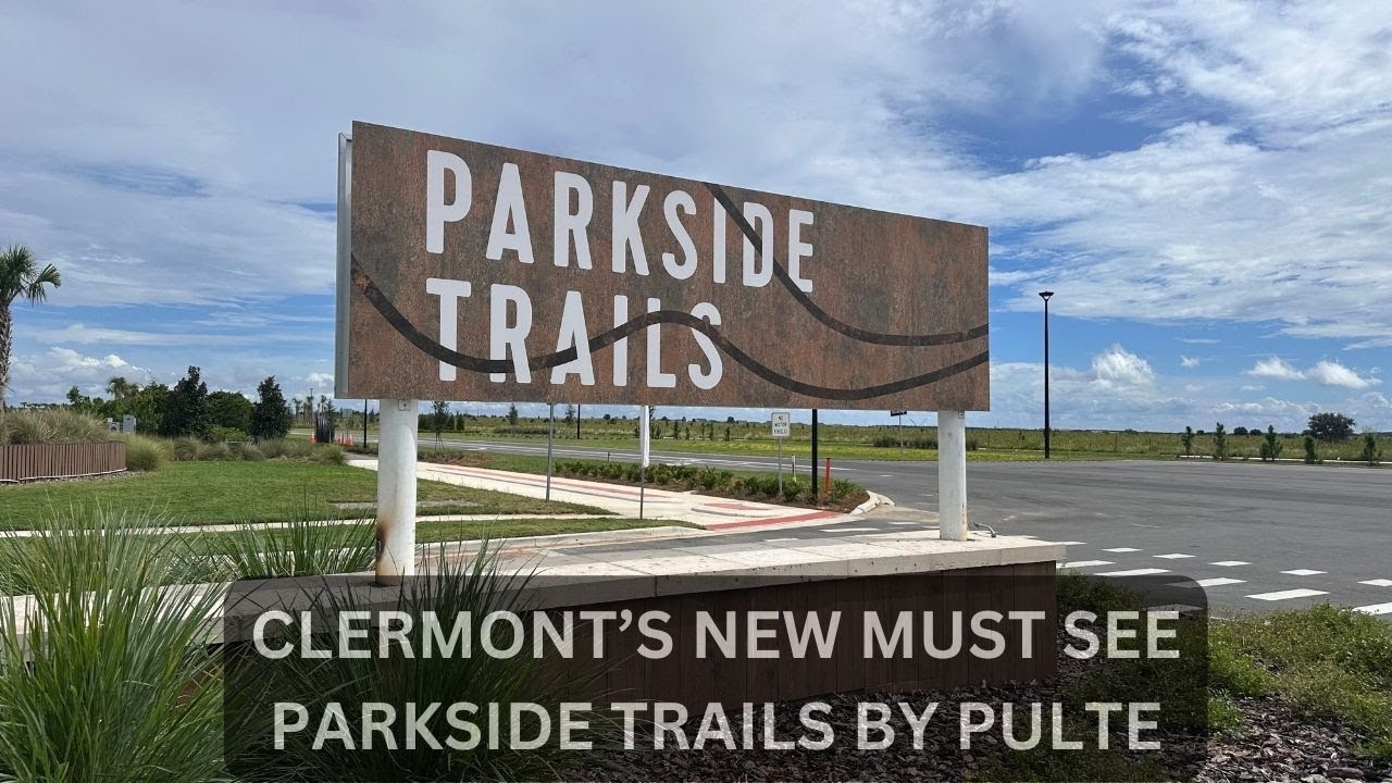 Экскурсия по модельному дому из красного дерева Parkside Trails в Клермонте, Флорида, от Pulte!
