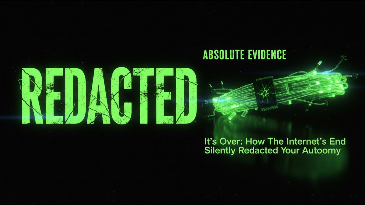 It&rsquo;s Over: How The Internet&rsquo;s End Silently Redacted Your Autonomy