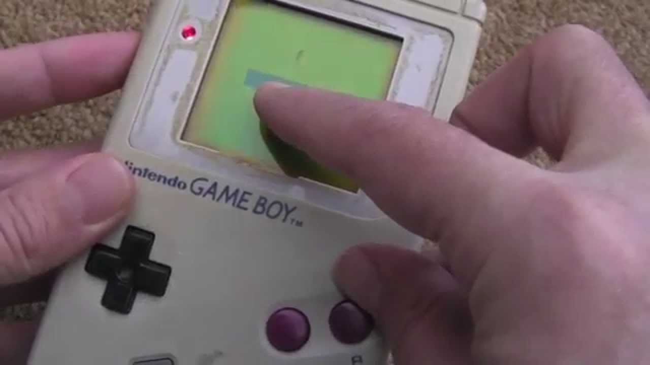 Nintendo Gameboy Repair & Restore (LCD Screen Fault - Lines)