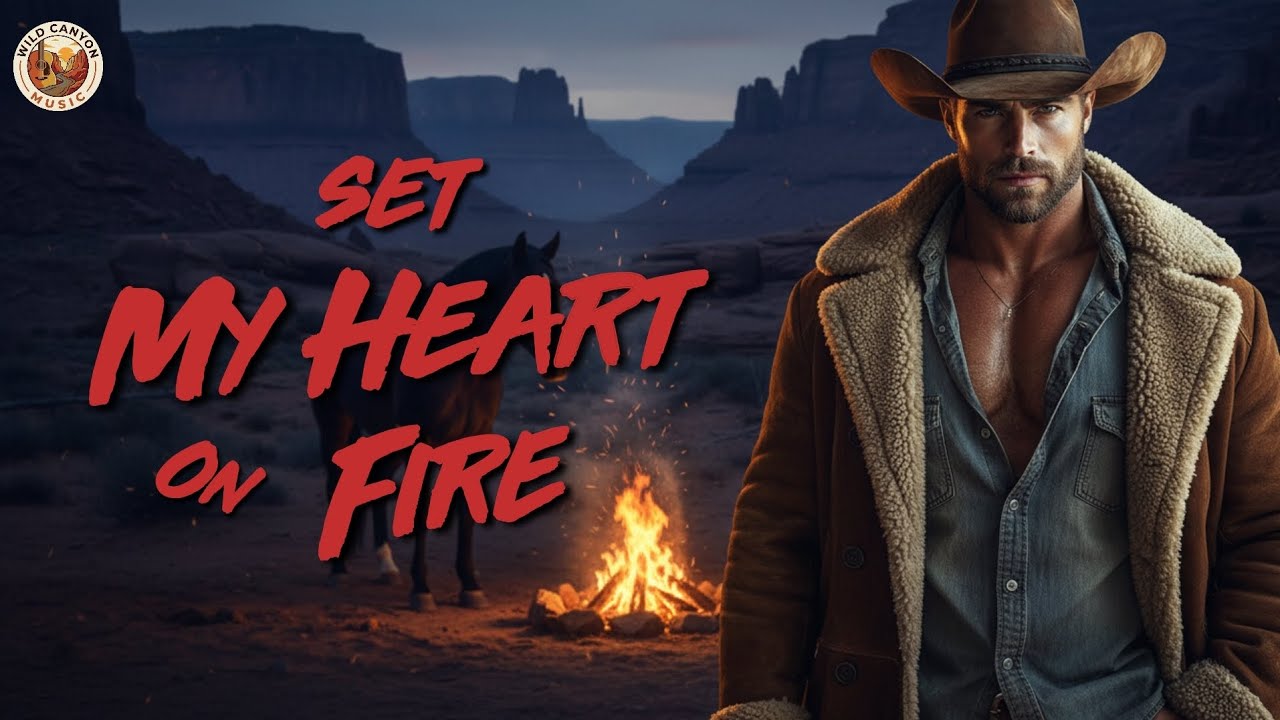 Set My Heart on Fire | Official Lyrics MV  #CountryRockAnthem #CowboyStyle #CountryBlues #RockBallad