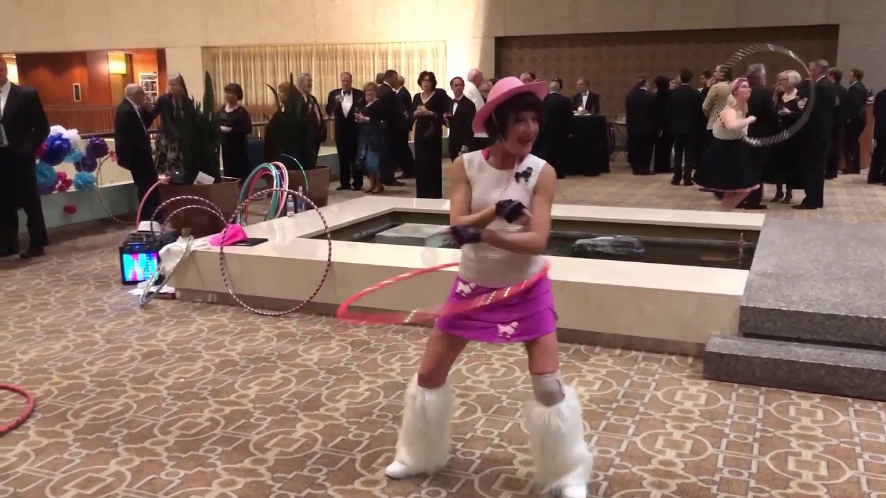 KC HOOP GIRL RIPS IT FOR WEDDING COCKTAIL PARTIES & RECEPTIONS, FUNDRAISERS & UPSCALE EVENTS