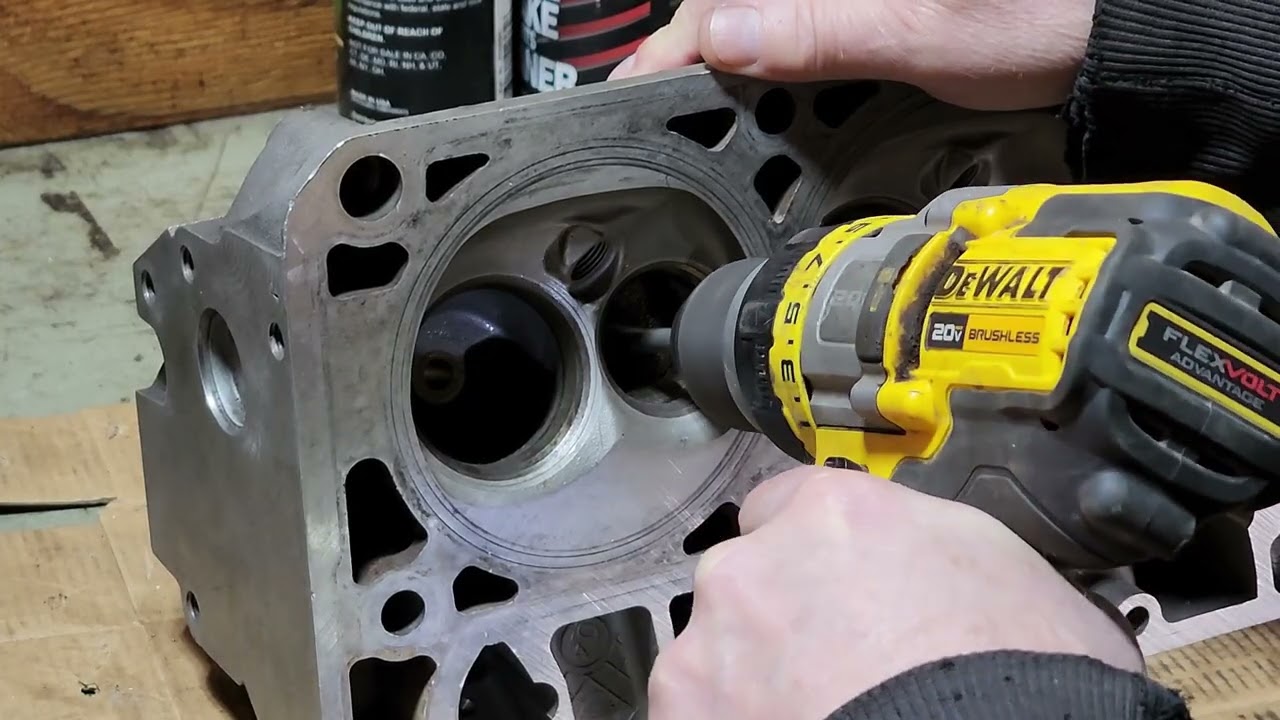 Valve Guide Reaming and polishing.