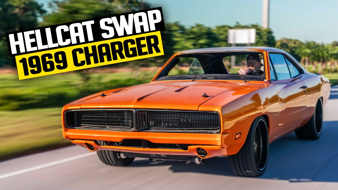 Supercharged '69 Hellcat Swapped Charger First Test Drive - SRT 1969 Charger Ep. 4