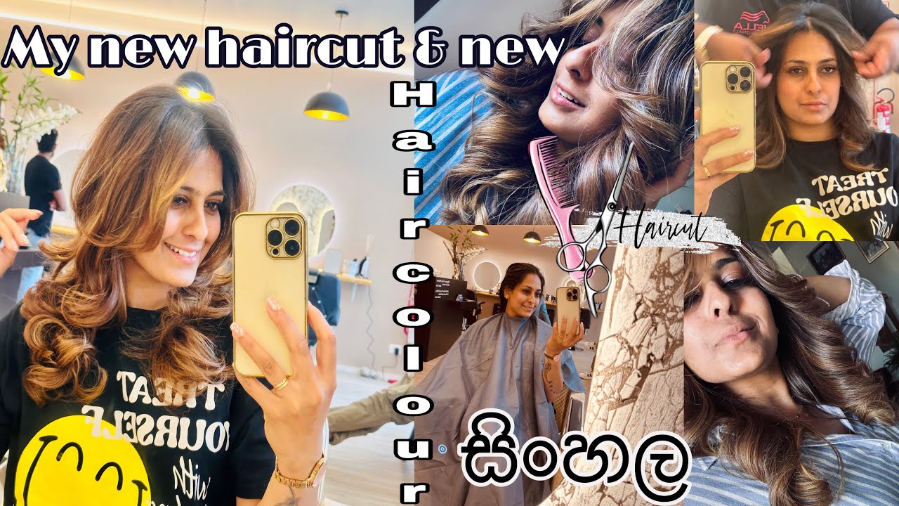 My new hair cut 💇‍♀️and my new hair colour 👩