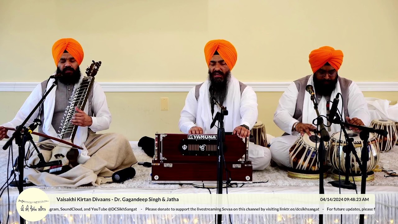 LIVE: Dr. Gagandeep Singh Ji & Jatha Vaisakhi Kirtan Divaans