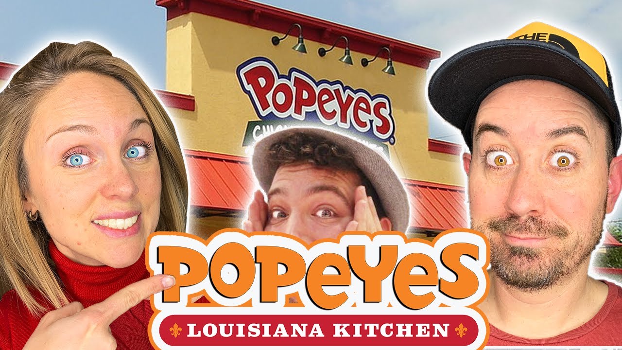 COMIENDO en POPEYES como un RESTAURANTE con @DryanEats