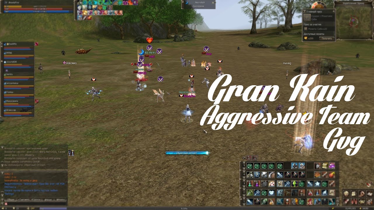 Gran Kain: RMT / Aggressive Team vs Mage Pack RISE / Phantom Ranger 78