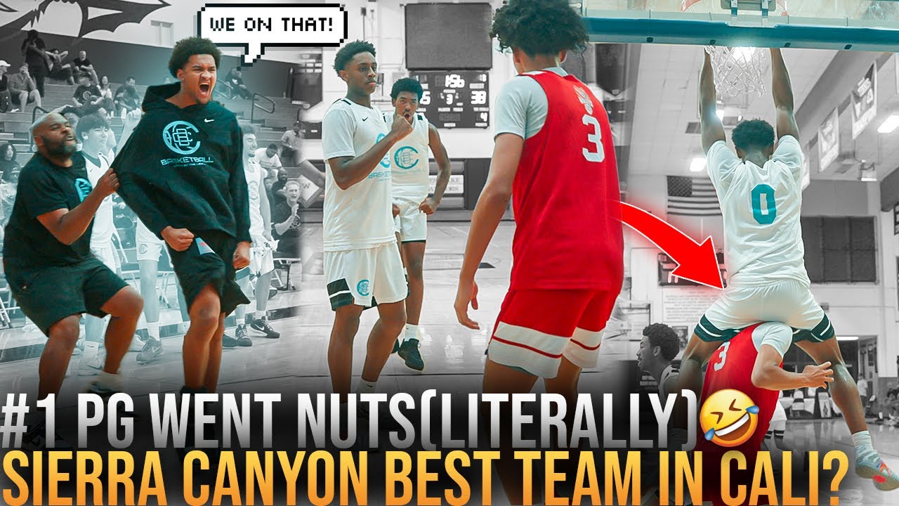 #1 PG Brandon McCoy Jr & Sierra Canyon Put BTA In HEATED GAME!