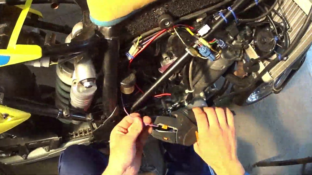 HUSABERG FS FE 650 E 2006 ZUSATZLÜFTER MONTAGE / RADIATOR FAN KIT INSTALLATION