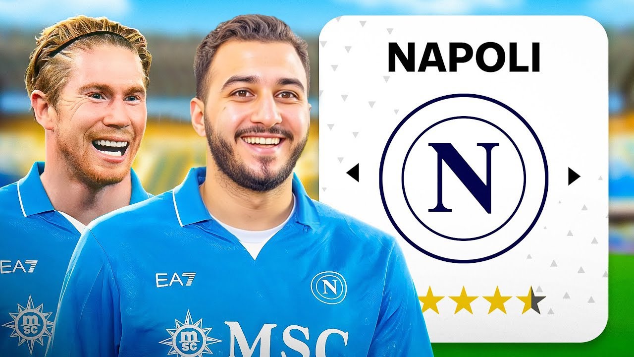 اعاده بناء نابولي مع الصفقات الجديده 🔥!! FC25