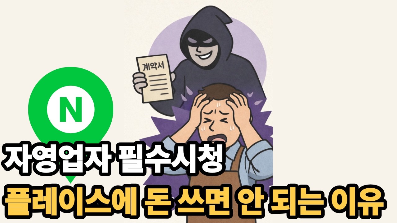 초보 자영업자 분들은 필수시청ㅣ플레이스에 돈 쓰면 안되는 3가지 이유