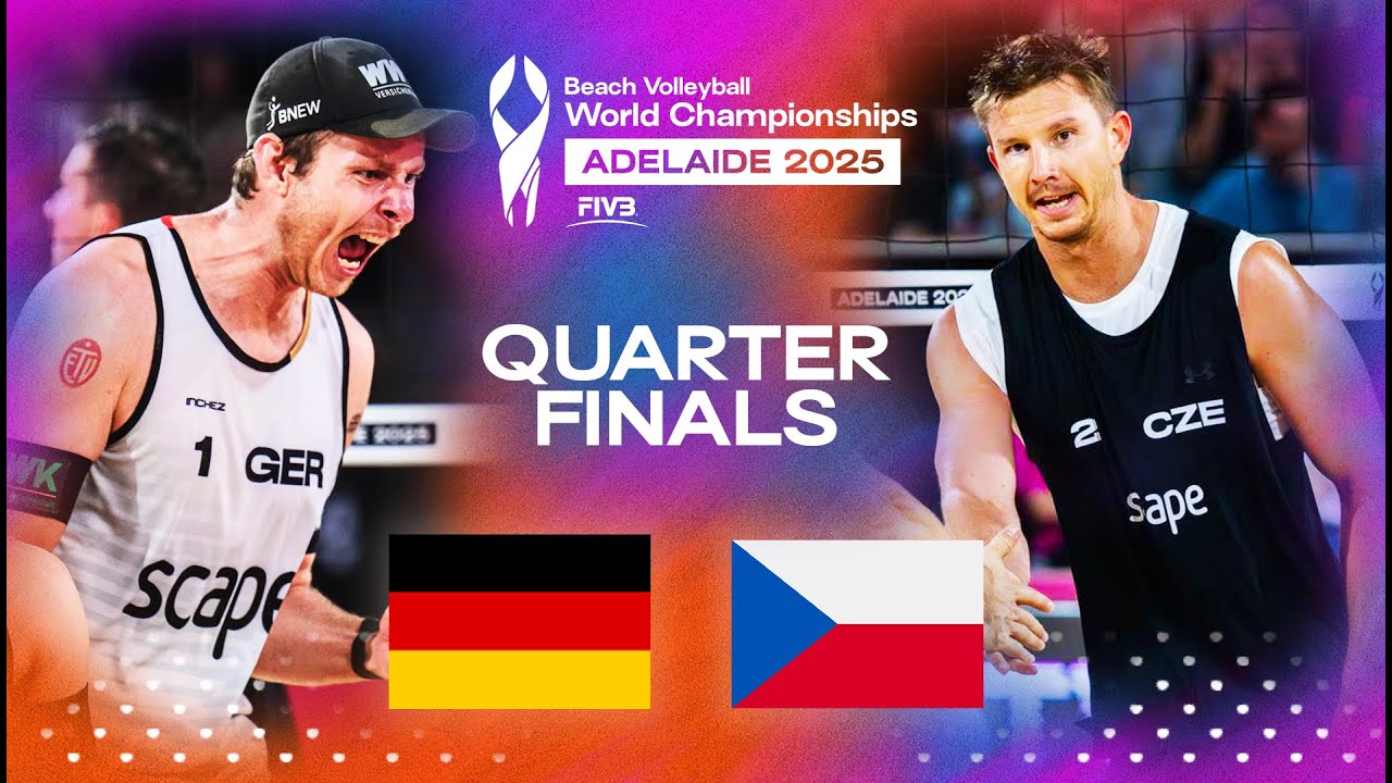 Ehlers/Wickler vs. Perusic/Schweiner - Beach World Championships 2025 | Highlights | Quarter Finals