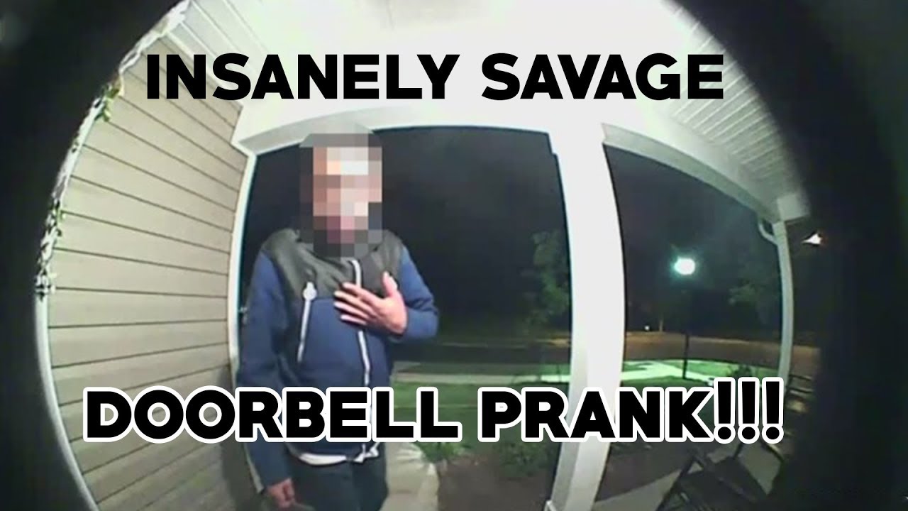 INSANELY SAVAGE DOORBELL PRANK!!!