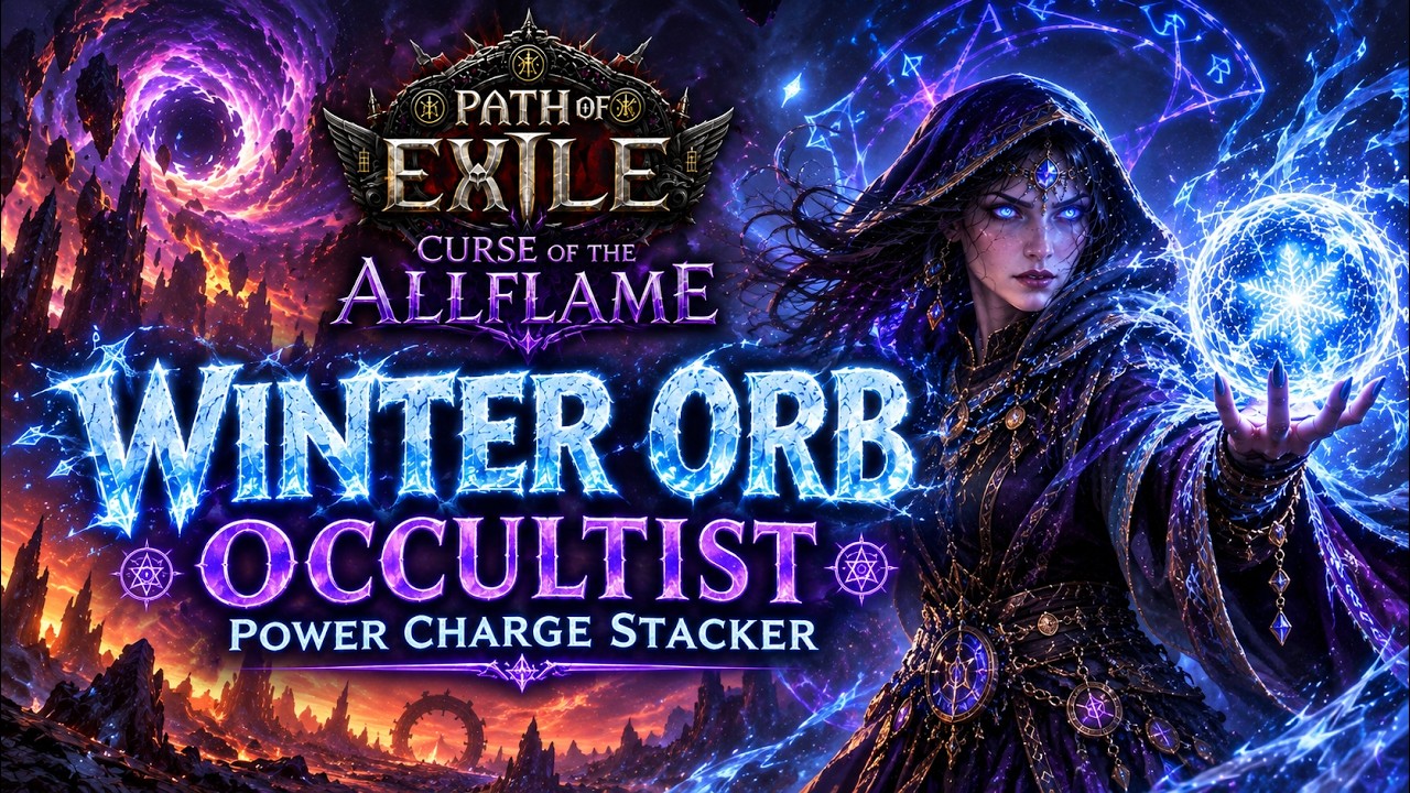 Worb Occultist Power Charge stacker SC- Path of Exile Curse of the Allflame