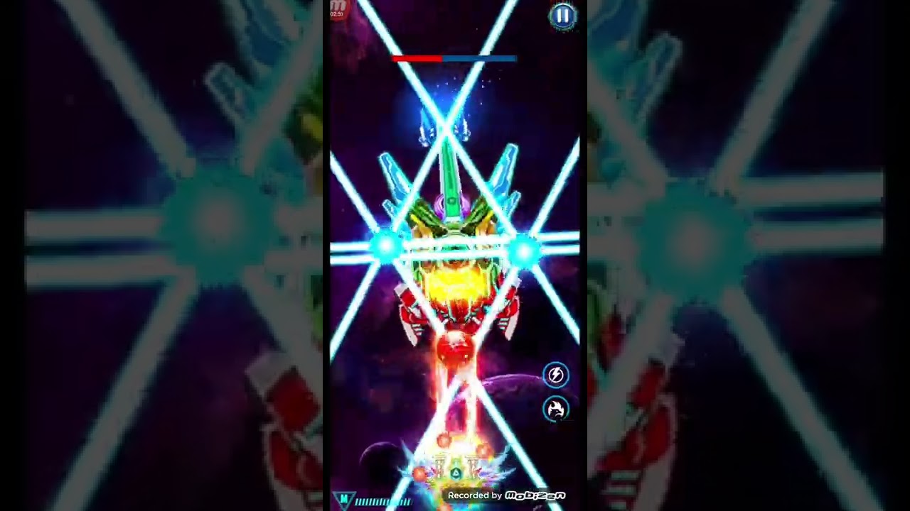 Level 176 Boss 44 Wartron Galaxy Attack: Alien Shooter 