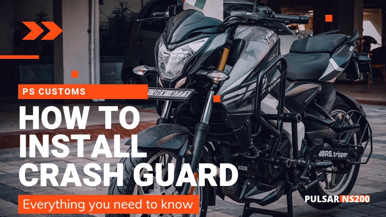 Best Crash Guards for Pulsar NS200 | Unboxing and review | Where to buy and price | PS Customs