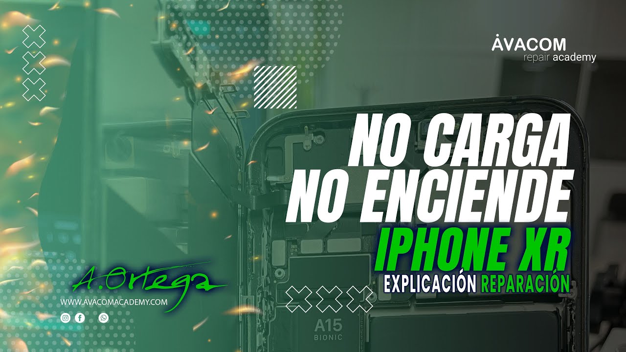 😲💡¡El iPhone XR NO ENCIEDE, NO CARGA! Resuelve los Fallos en Líneas Principales 📱🔧