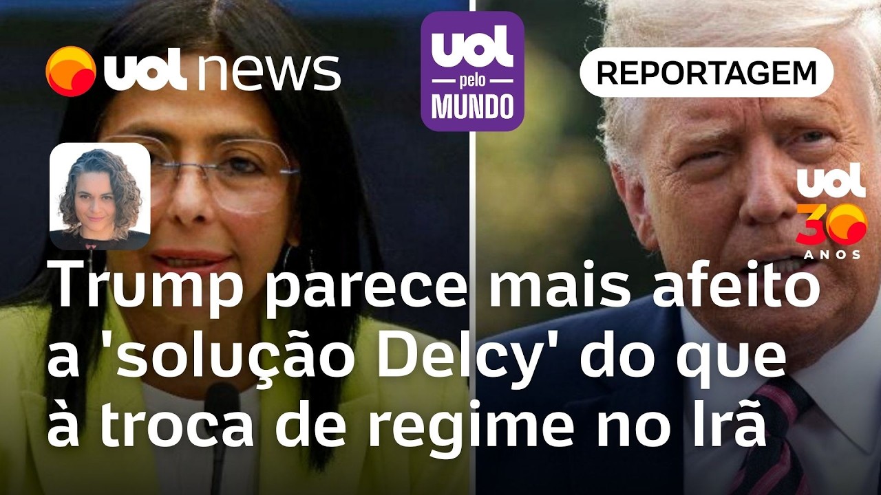 Trump parece mais afeito a 'solução Delcy' do que à troca de regime no Irã | Mariana Sanches