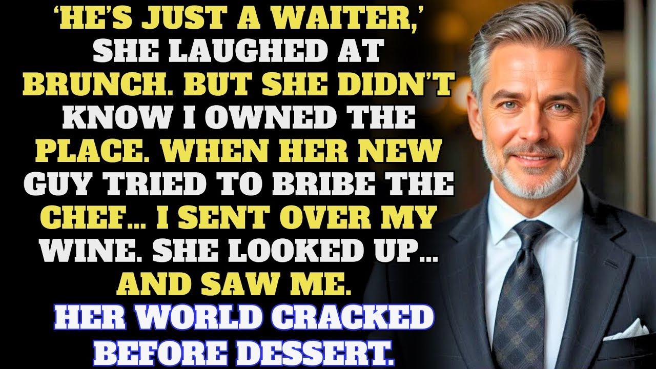She Told Her Friends He Was “Just a Waiter”—Now He Owns the Restaurant They Can’t Get Into