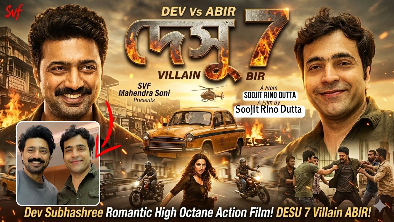 DEV & ABIR In DESU 7!|SVF একি দেখালো!|SONADA তে DEVদা Cameo!|প্রথমবার কেওড়া কমার্শিয়াল ভিলেন আবির!