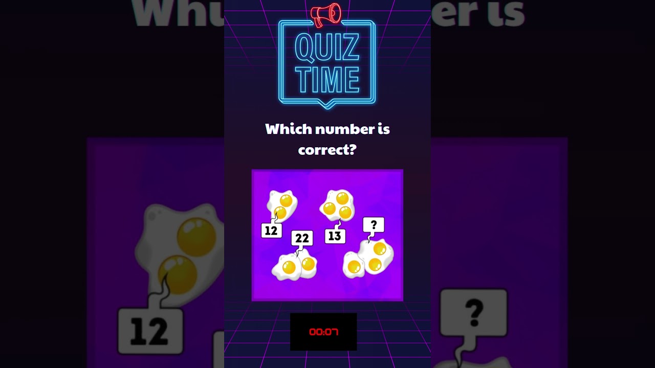 The Ultimate IQ Test Challenge!  #iq #iqtest #quiz #test #trendingshorts