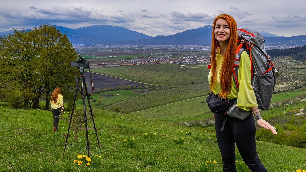 Cum Filmez și Editez totul Singură pentru Youtube | Superba Rezervație Lempeș plină de Flori
