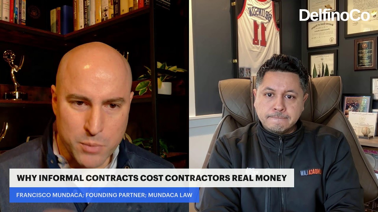 Why Informal Contracts Cost Contractors Real Money