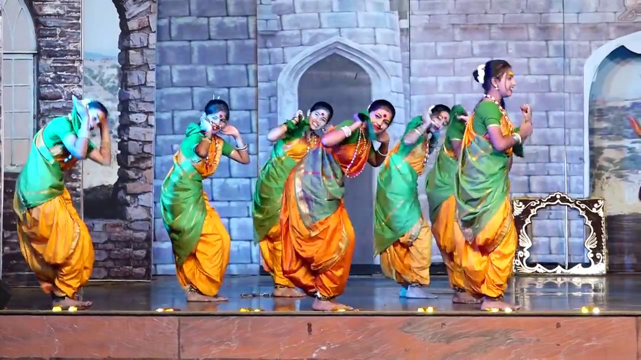 शांती निकेतन विद्यामंदिर सांगली - वाघ्या मुरुळी नृत्य - गट मोठा