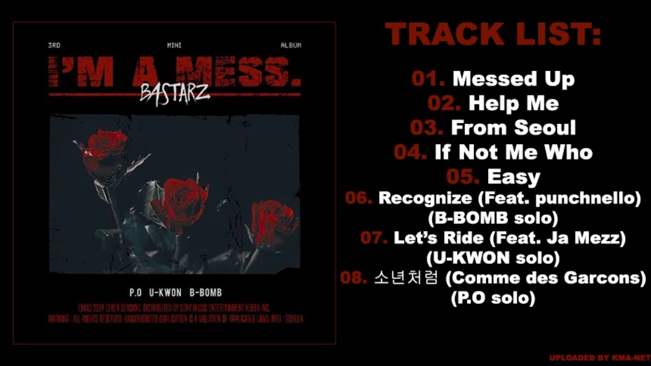 [FULL ALBUM] BLOCK B BASTARZ &ndash; I'M A MESS