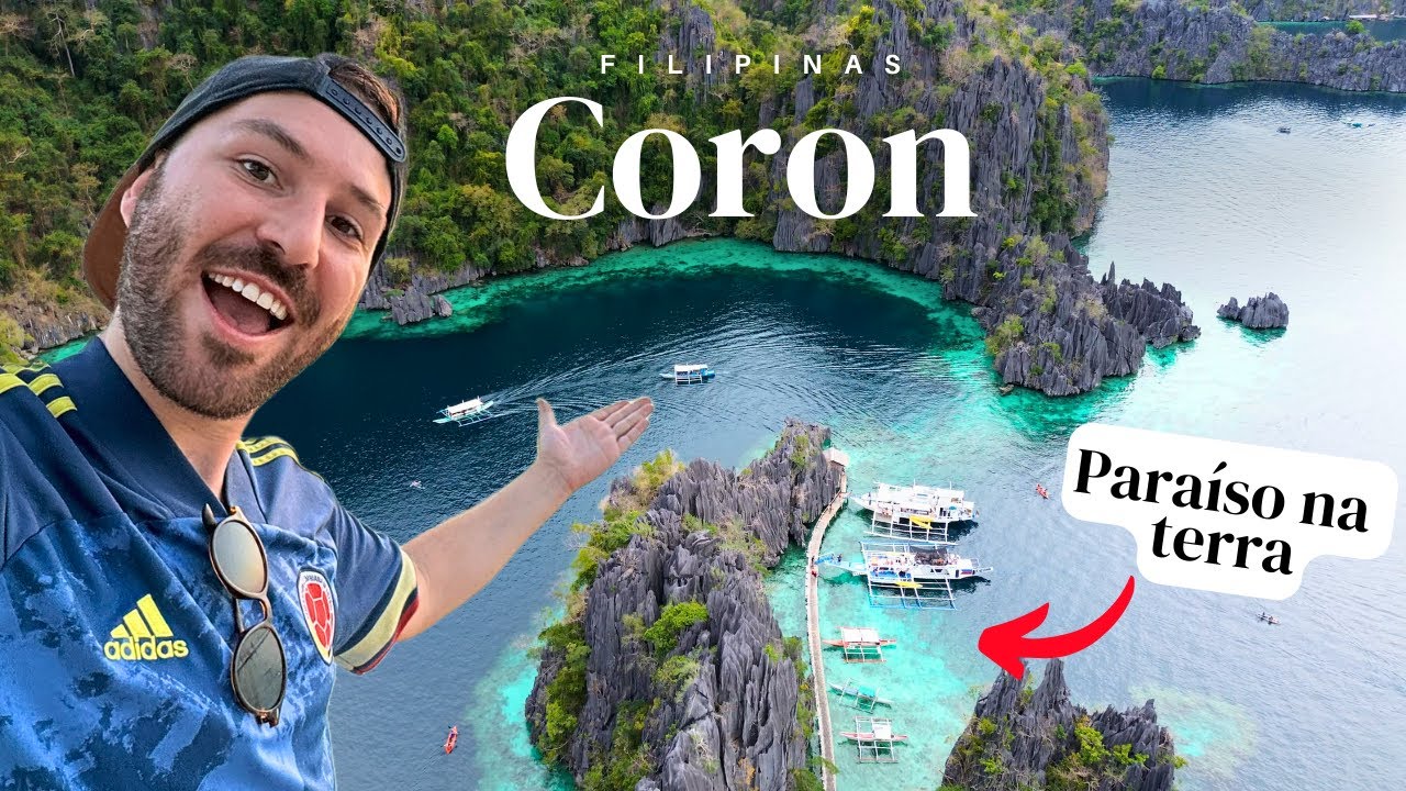O que fazer em CORON, Palawan, FILIPINAS? Roteiro de 2 dias! Vlog de viagem!