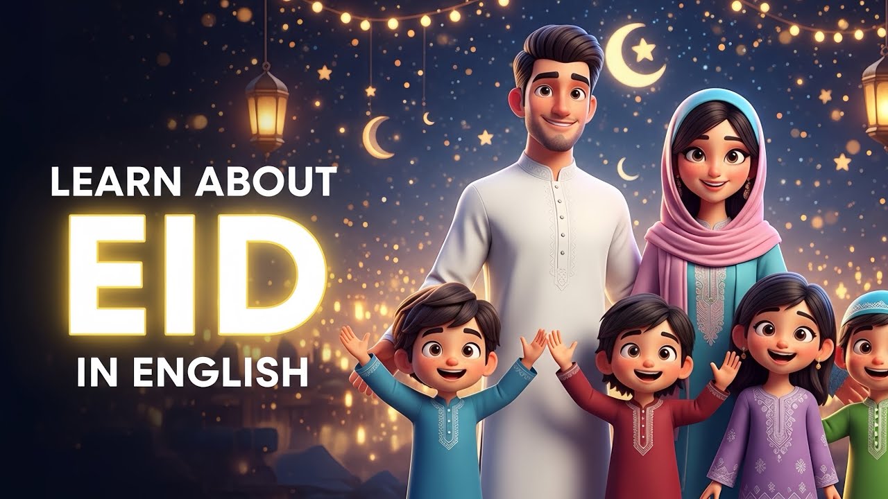 Improve Your English With Stories | Little Eid Conversation | Easy English World