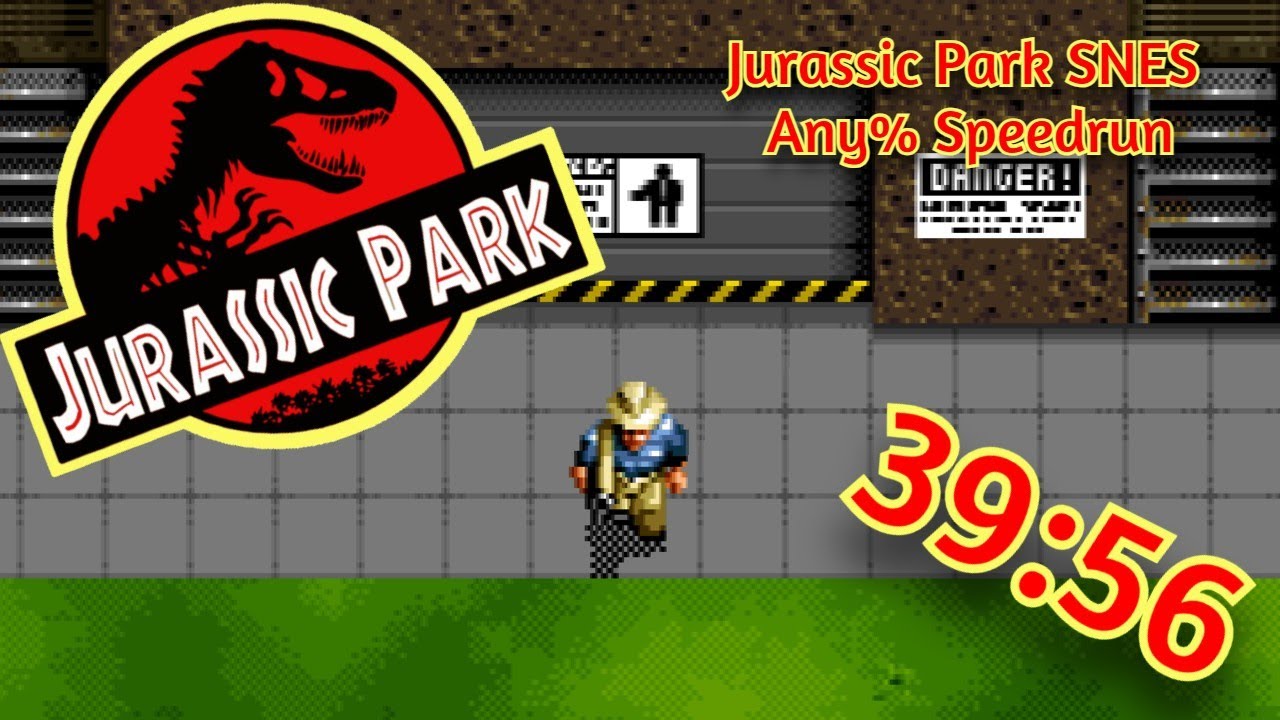[Obsolete] Jurassic Park - First Sub 40 SNES Any% Speedrun 39:56