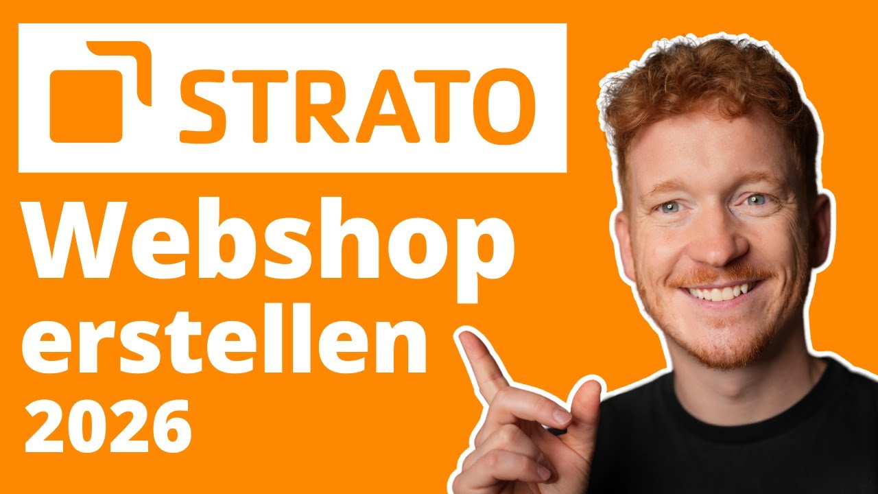 STRATO Webshop erstellen - STRATO Homepage-Baukasten Tutorial 2026