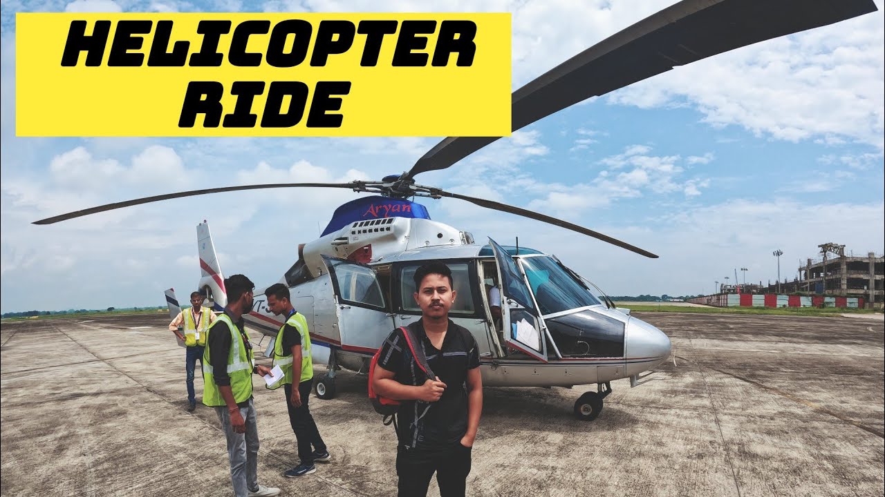 HELICOPTER ride from (shillong to GHY ) / episode 3 #helicopter