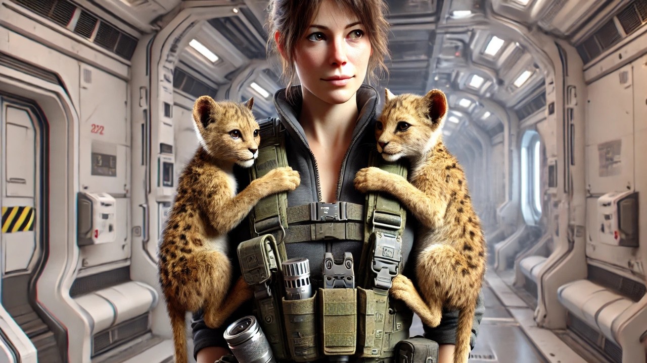 Patrol Halted a Search for Cubs — They Were Hanging Off the Human’s Shoulder Straps Like Medals