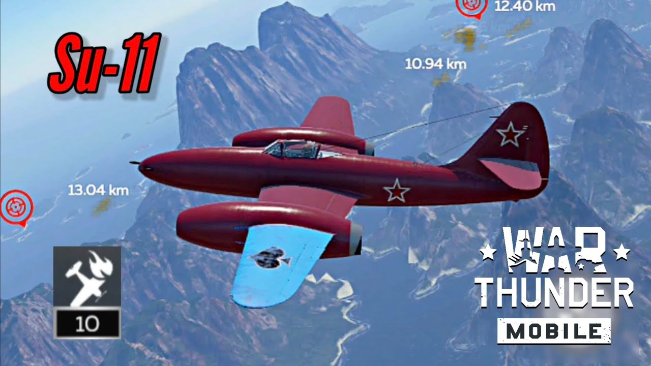 NEW! Su-11: Good jet, but added at the wrong time (10 kills) - War Thunder Mobile