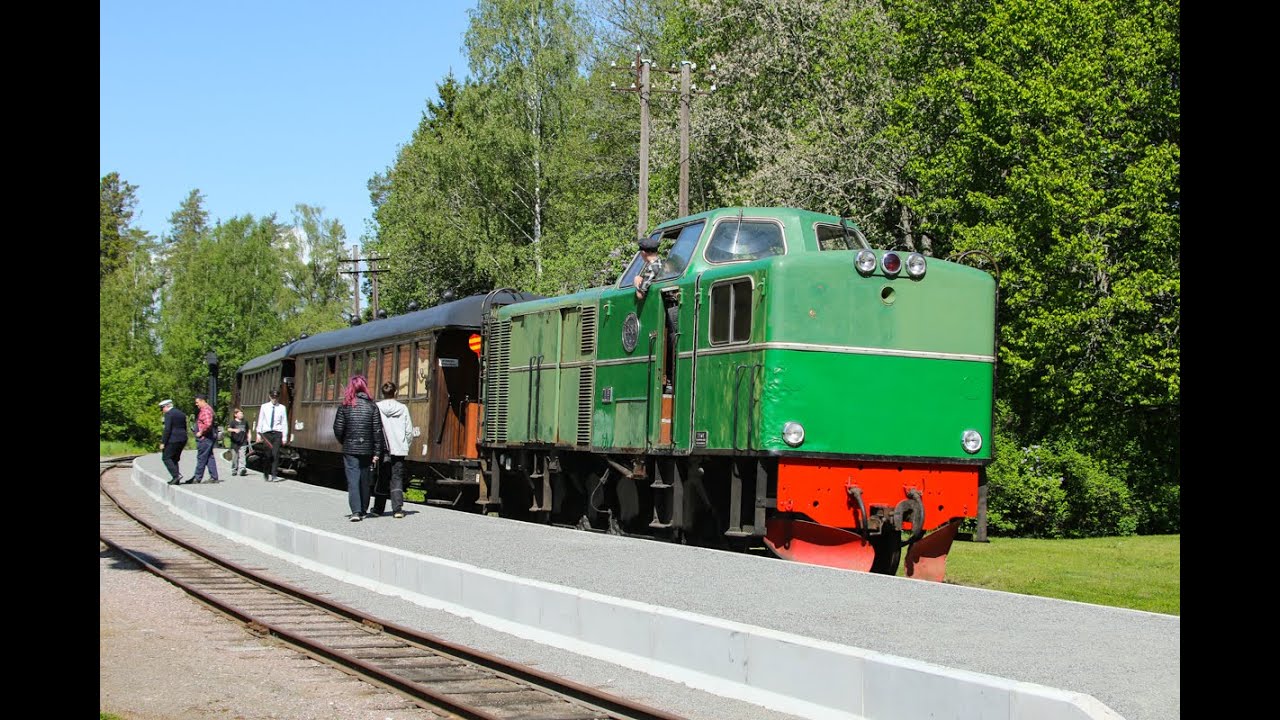 MaK Tp3515 im Einsatz bei der Uppsala–Länna Jernväg I Lennakatten
