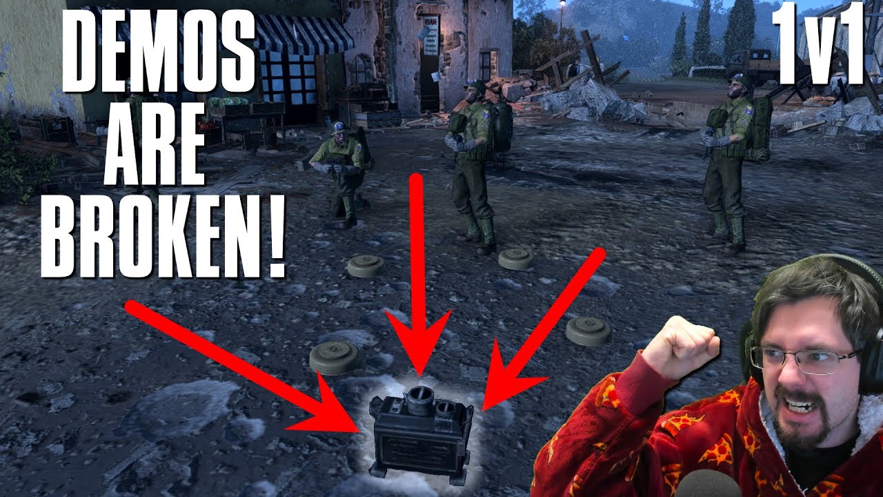 DEMOS ARE BROKEN! - 1v1 - Hans(DAK) vs Dumais(US) - Company of Heroes 3