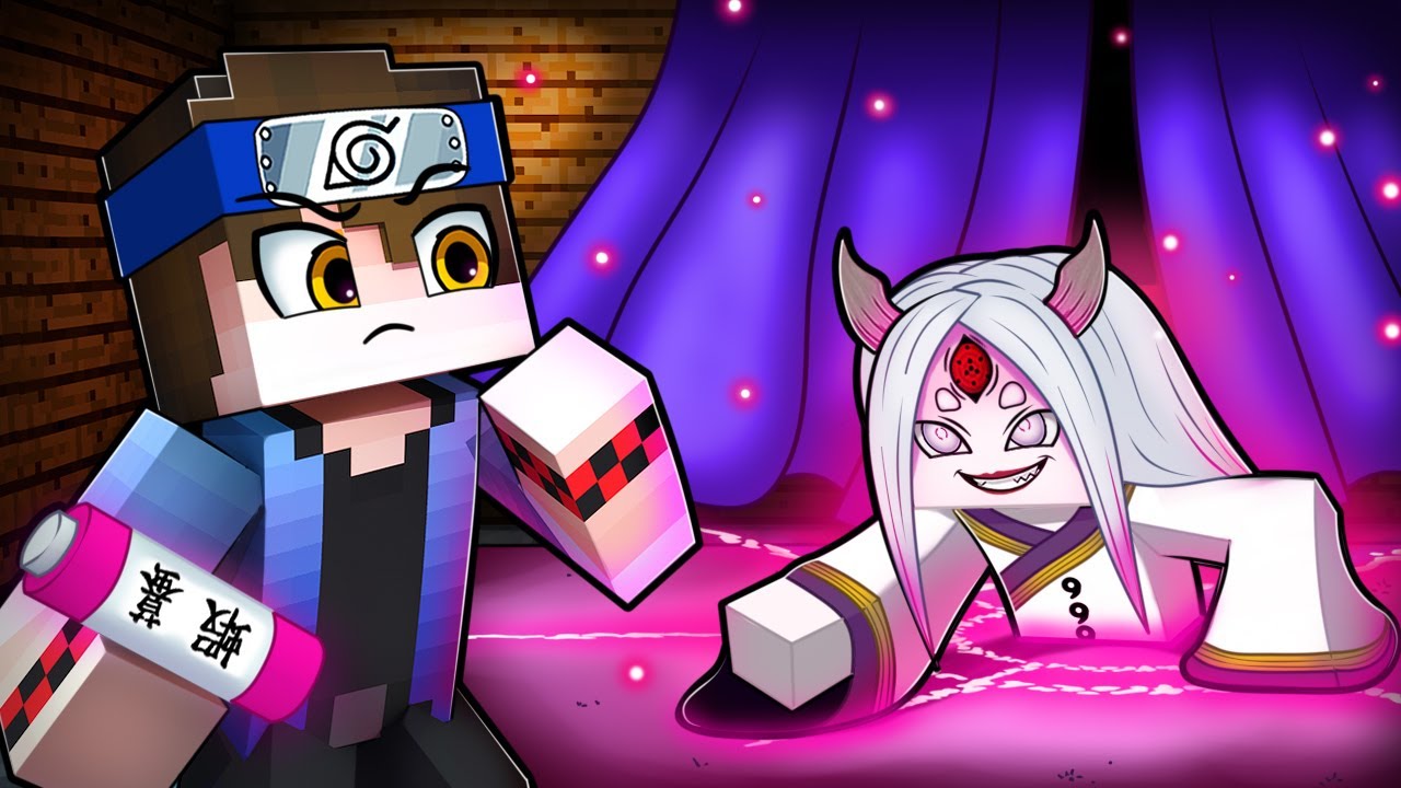 INVOQUEI A RAINHA OTSUTSUKI no NARUTO Minecraft !