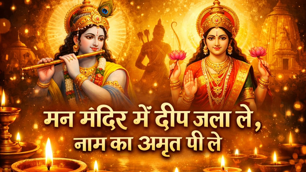 Man Mndir Me Deep Jala Ke 🚩🙏 Bhajan |  Song | Ram Krishna Bhajan | Morning & Evening Bhajan |
