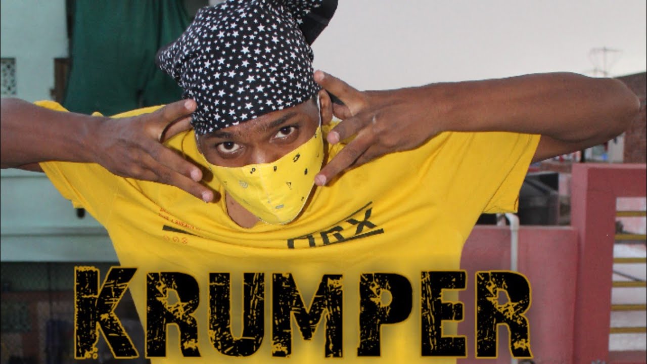 my first Krump freestyle Dance video by dhrumil_madhu #krumper